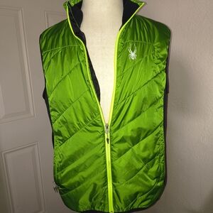 Green Spyder Vest with Logo